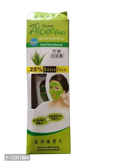 Zhunmun Aloe-Vera whitening anti blackhead peel off Mask Cream Anti Blackhead??(100 g)