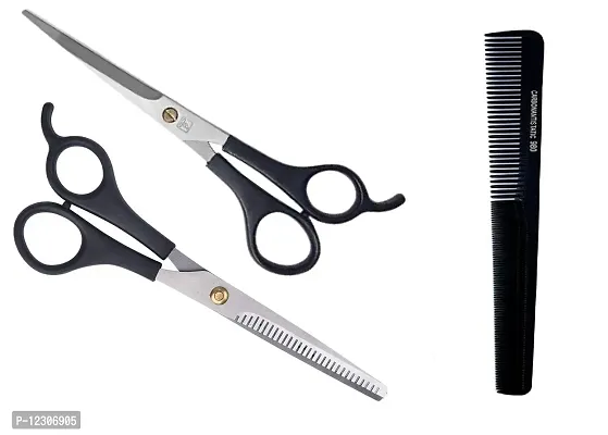 Red Ballons Complete Professional Hair Cutting Scissors 2 Scissor Teeth And No Teeth With Comb Teeth Shears,Hair Combs-thumb0