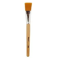 Zhunmun Premium Face Pack Brush For Face Mask For Women & Men, With Natural Wooden Handle (Pack of 2)-thumb1