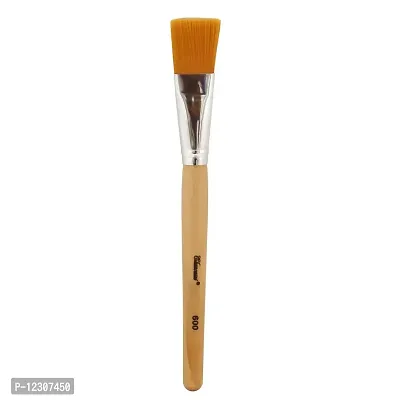 Zhunmun Premium Face Pack Brush For Face Mask For Women & Men, With Natural Wooden Handle (Pack of 2)-thumb2