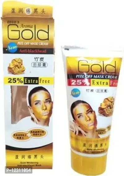 Zhunmun Gold whitening anti blackhead peel off Mask Cream Anti Blackhead  (100 g)