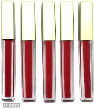 Red Ballons Bridal Make Up Sindoor Red Liquid Waterproof (Pack Of 5)