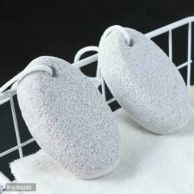 Pumice Stone For Feet Pack of 2, Pedicure Tool For Dead Skin Removal-thumb0