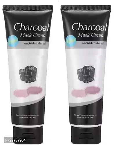 Anti Blackhead Remover Charcoal Face Mask Cream-thumb0