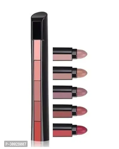 5 in 1 Fab Nude Lipstick Matte with 4 Pcs Nude Liquid Mini Lipsticks-thumb3