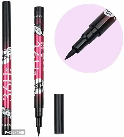 Waterproof BLACK ADS Kajal stay up to 16 hours (Pack of 2) 36h Sketch pen eyeliner (Pack of 2)-thumb2