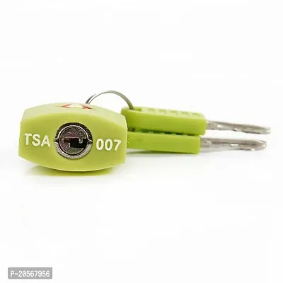 TSA Coloured (Green) Luggage Lock-thumb3