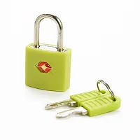 TSA Coloured (Green) Luggage Lock-thumb3