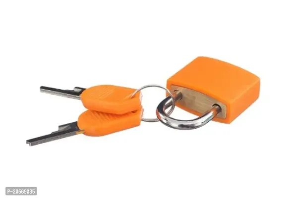 Xingli Pad Coloured Big (Orange)Luggage Locks Metal Padlocks Travel Lock for suitcases Baggage-thumb2