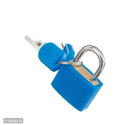 Xingli Pad Coloured Small (Sky Blue)Luggage Locks Metal Padlocks Travel Lock for suitcases Baggage-thumb4