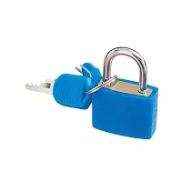 Xingli Pad Coloured Small (Sky Blue)Luggage Locks Metal Padlocks Travel Lock for suitcases Baggage-thumb4