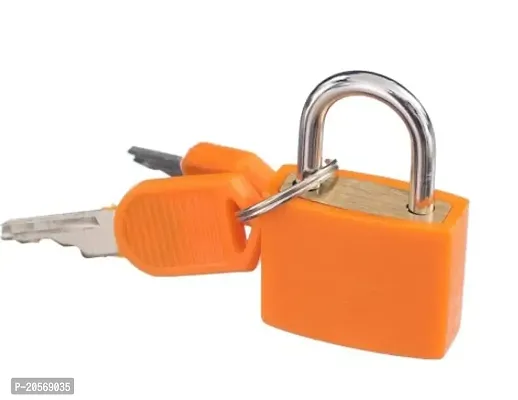 Xingli Pad Coloured Big (Orange)Luggage Locks Metal Padlocks Travel Lock for suitcases Baggage