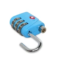 TSA 3-Digit (Sky Blue) Dial Lock for suitcases, lockers, Filling cabinets, toolboxes and Bags.-thumb2