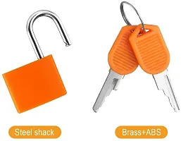 Xingli Pad Coloured Big (Orange)Luggage Locks Metal Padlocks Travel Lock for suitcases Baggage-thumb3