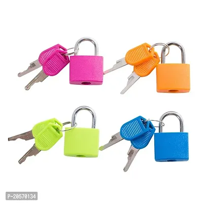 Xingli Pad Coloured Big (Sky Blue)Luggage Locks Metal Padlocks Travel Lock for suitcases Baggage-thumb3