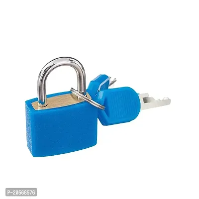 Xingli Pad Coloured Small (Sky Blue)Luggage Locks Metal Padlocks Travel Lock for suitcases Baggage