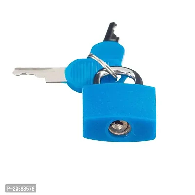 Xingli Pad Coloured Small (Sky Blue)Luggage Locks Metal Padlocks Travel Lock for suitcases Baggage-thumb2