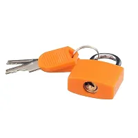 Xingli Pad Coloured Small (Orange)Luggage Locks Metal Padlocks Travel Lock for suitcases Baggage-thumb2