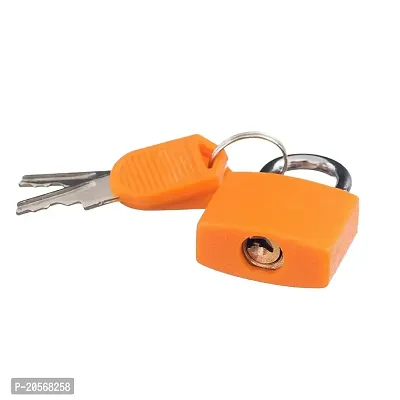 Xingli Pad Coloured Small (Orange)Luggage Locks Metal Padlocks Travel Lock for suitcases Baggage-thumb3