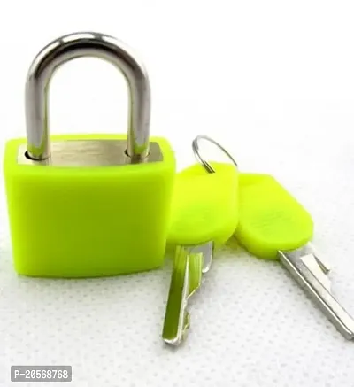 Xingli Pad Coloured Small (Green)Luggage Locks Metal Padlocks Travel Lock for suitcases Baggage-thumb5