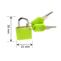 Xingli Pad Coloured Big (Green)Luggage Locks Metal Padlocks Travel Lock for suitcases Baggage-thumb1