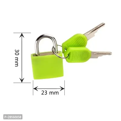 Xingli Pad Coloured Big (Green)Luggage Locks Metal Padlocks Travel Lock for suitcases Baggage-thumb2