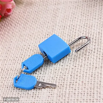Xingli Pad Coloured Big (Sky Blue)Luggage Locks Metal Padlocks Travel Lock for suitcases Baggage-thumb0