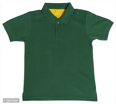 Stylish Fancy Cotton Polos T-Shirt For Boys