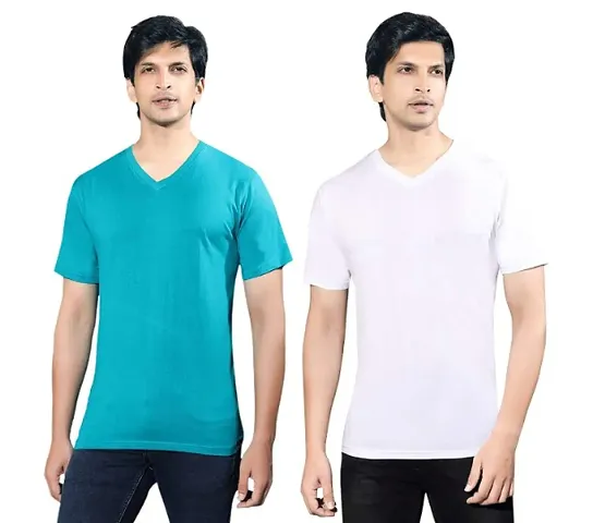 Fancy T-shirts for Men Pack of 2