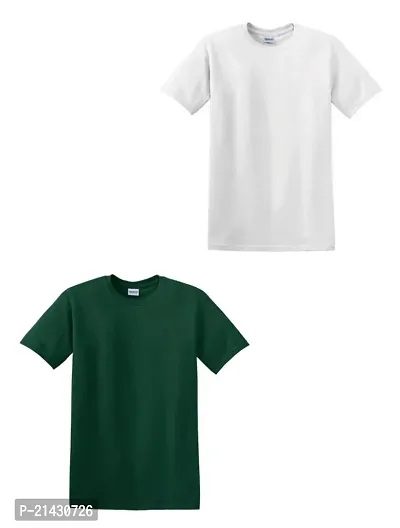 Fancy Cotton T-shirts for Men Pack of 2-thumb0