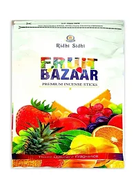 Riidhi Siidhi Fruit Bazaar Dry Dhoop Sticks, Pack Of 1, Pooja Dhoop, Different Fruit Dhoop Fragrance-thumb1