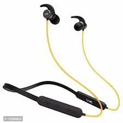 Boat Rockerz 222 Pro Neckband Bluetooth Earphone IPX 4 Sweat and Water Resistance, Integrated Controls  in-Built Mic (Active Black)-thumb0
