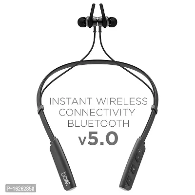 Bluetooth Wireless Neckband With Ipx5 Sweat And Water Resistance Fast Charge 8Hrs Playback 235 V2-thumb2