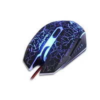 BlueFinger Adjustable DPI Gaming Mouse-BlueFinger? USB Wired 4Color 7 Programmable Buttons LED Backlit Gaming Mouse with Cool Crack Adjustable Color and DPI 800-1200-1600-2000-thumb4