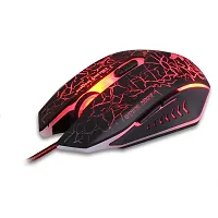 BlueFinger Adjustable DPI Gaming Mouse-BlueFinger? USB Wired 4Color 7 Programmable Buttons LED Backlit Gaming Mouse with Cool Crack Adjustable Color and DPI 800-1200-1600-2000-thumb3