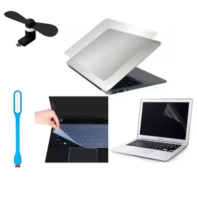 5 in 1 Laptop Screen Guard, Keyboard Protector and Laptop Skin for All 15.6INCH Laptops Laptop Accessories Combo Kit