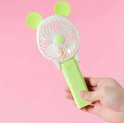 Mini Cartoon Style Fan used in all kinds of places including household and many more for producing fresh air purposes.