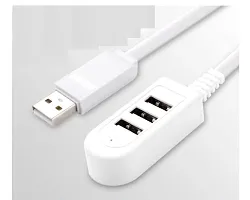 3-Port USB 3.0 Hub with Ethernet Adapter 10/100/1000 Mbps Gigabit Compatible Windows PC, Laptop, MacBook Pro,USB Flash Drives etc,-thumb3