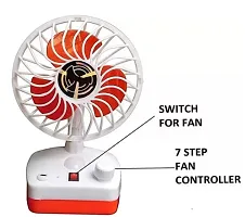 RECHARGEABLE PORTABLE FAN WITH READING LAMP-thumb4