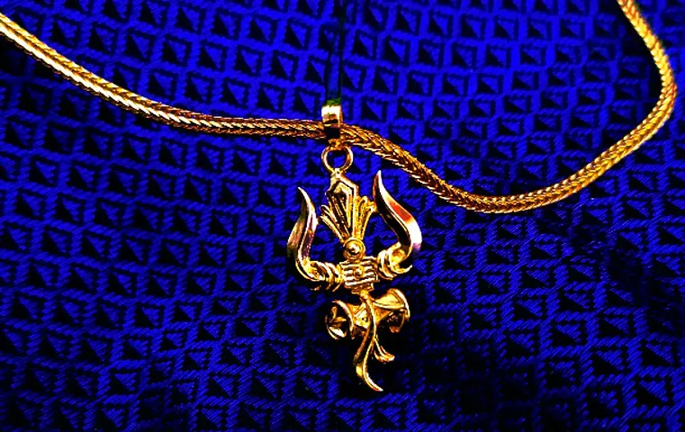 Trishul Pendent With Chain