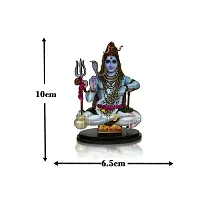 Polyresin Sitting Shiva Posture For Car Dashboard-thumb2