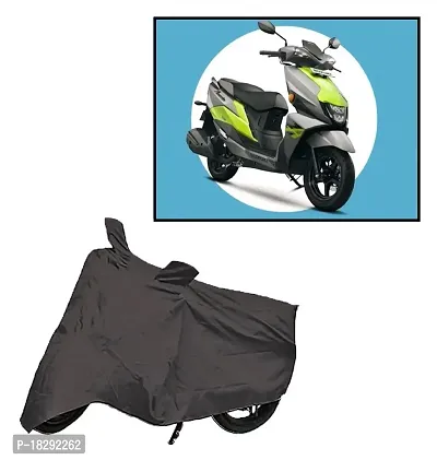 Utkarsh Polyester Universal Uv Protection  Dustproof Body Cover for Two Wheeler Scooter Scooty Suzuki Avenis 125, Grey Matty