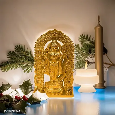 Golden Ram Lalla Idol Ayodhya Plastic Statue-thumb5