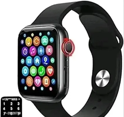 T500 Smart Watch Bluetooth Calling Full Touch Display T425 Smartwatch  (black Strap, Free Size)-thumb2