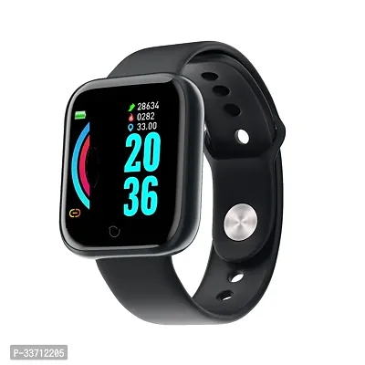 Id-116 Bluetooth Smart Fitness Band Watch With Active Heart Rate Activity Tracker Waterproof Body, Blood Pressure