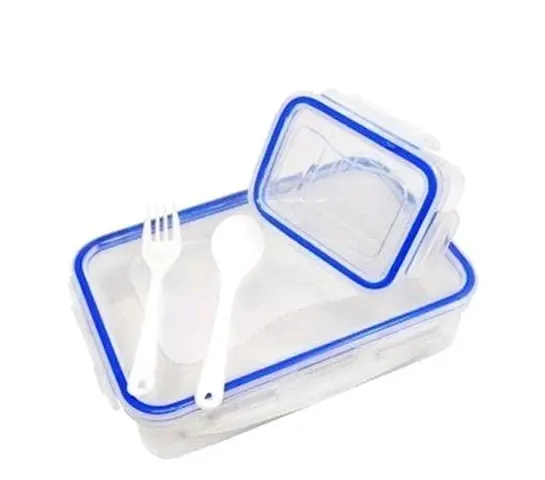 Lock and Seal Plastic Lunch Box for Kids (900 ml)