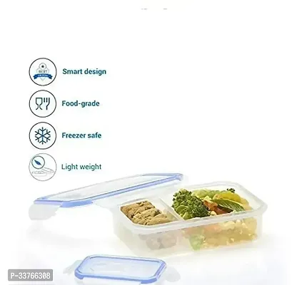 Lock and Seal Plastic Lunch Box for Kids (900 ml)