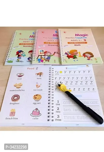 Magic Practice Copybook for Kid with Pen, Combo-thumb0