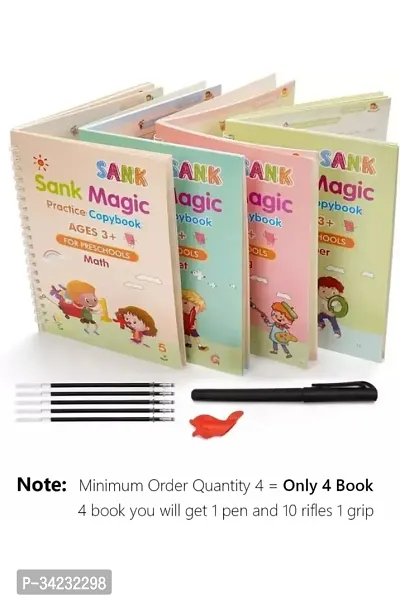 Magic Practice Copybook for Kid with Pen, Combo-thumb4