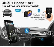 Bluetooth OBD II ELM327 Scanner Code Reader V2.1-thumb2